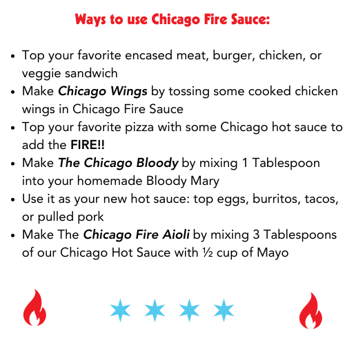 Chicago Style Hot Sauce: Chicago Fire Sauce - product image 7
