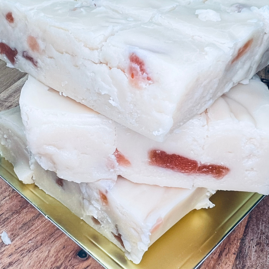 Handmade White Chocolate Strawberry Fudge - product image 2