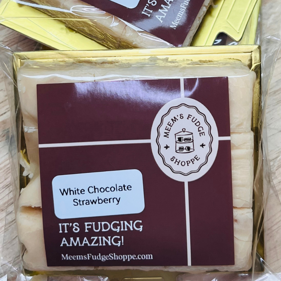 Handmade White Chocolate Strawberry Fudge - product image 4