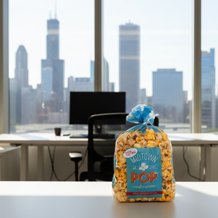 Windy City Mix (Caramel & Cheddar) Gourmet Popcorn