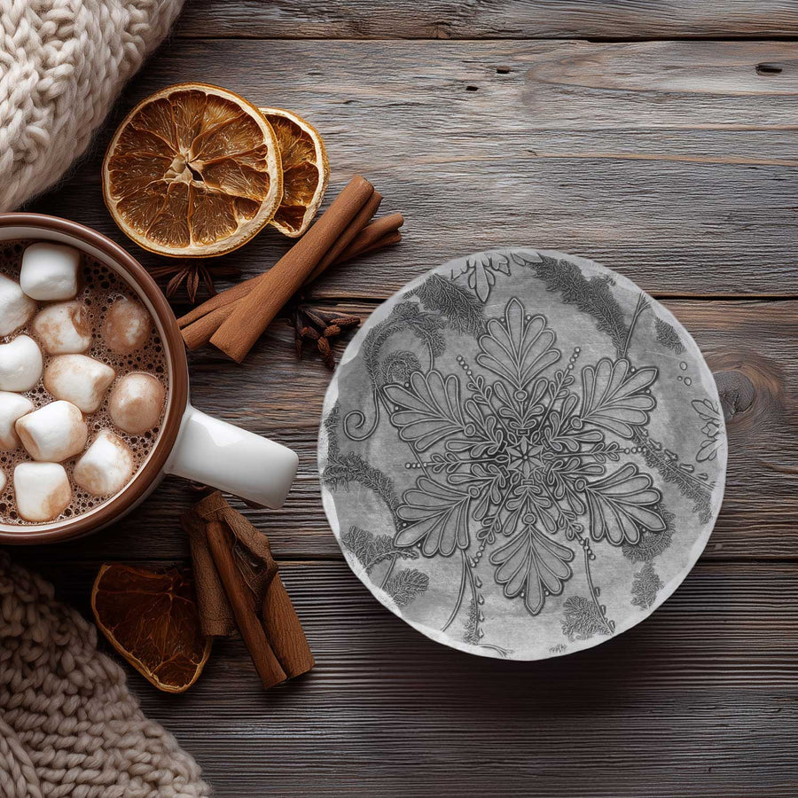 Styled display featuring Wintersong Coaster