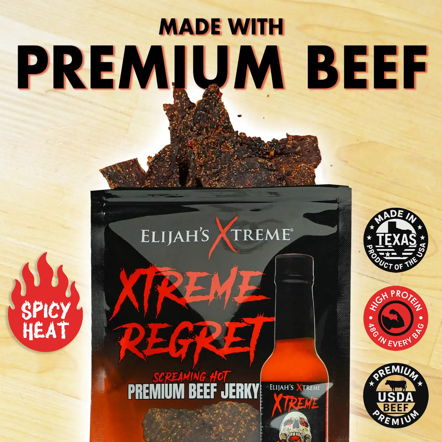 Xtreme Regret Spicy Beef Jerky — product image