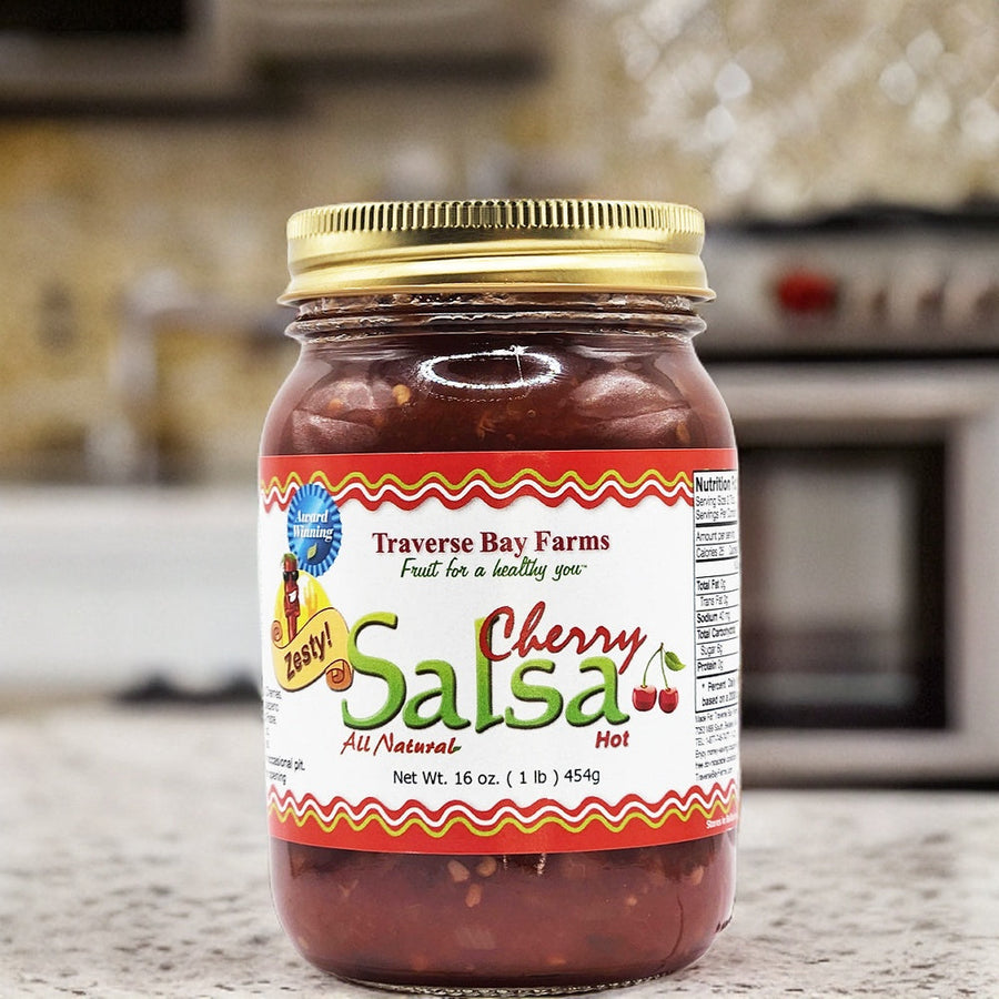 Cherry Salsa  - Zesty (spicy but not too hot!), 16 oz - product image 6