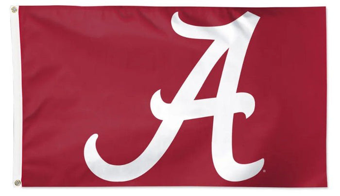Alabama Crimson Tide 3x5 sewn appliqué NCAA flag made in USA