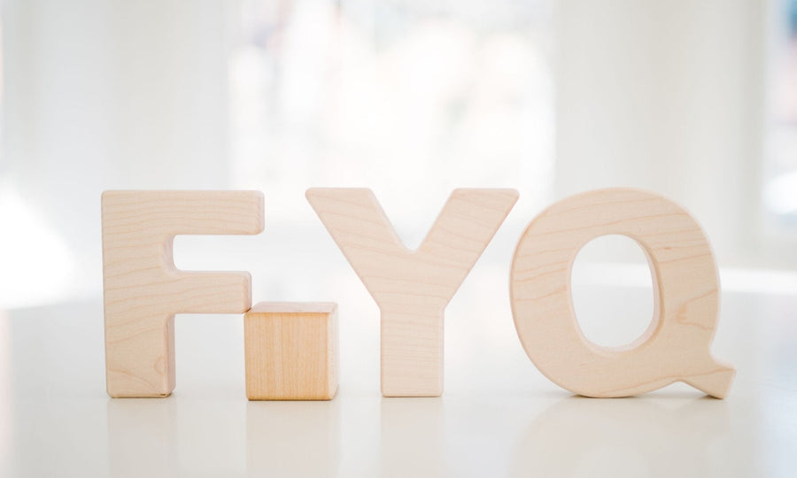 Wooden Letter Grasping Toy: letter examples