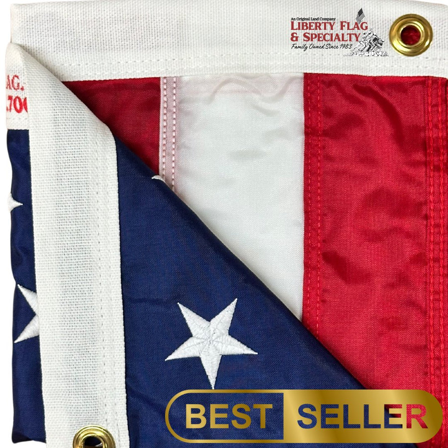 USA-made nylon American flag — product image 3