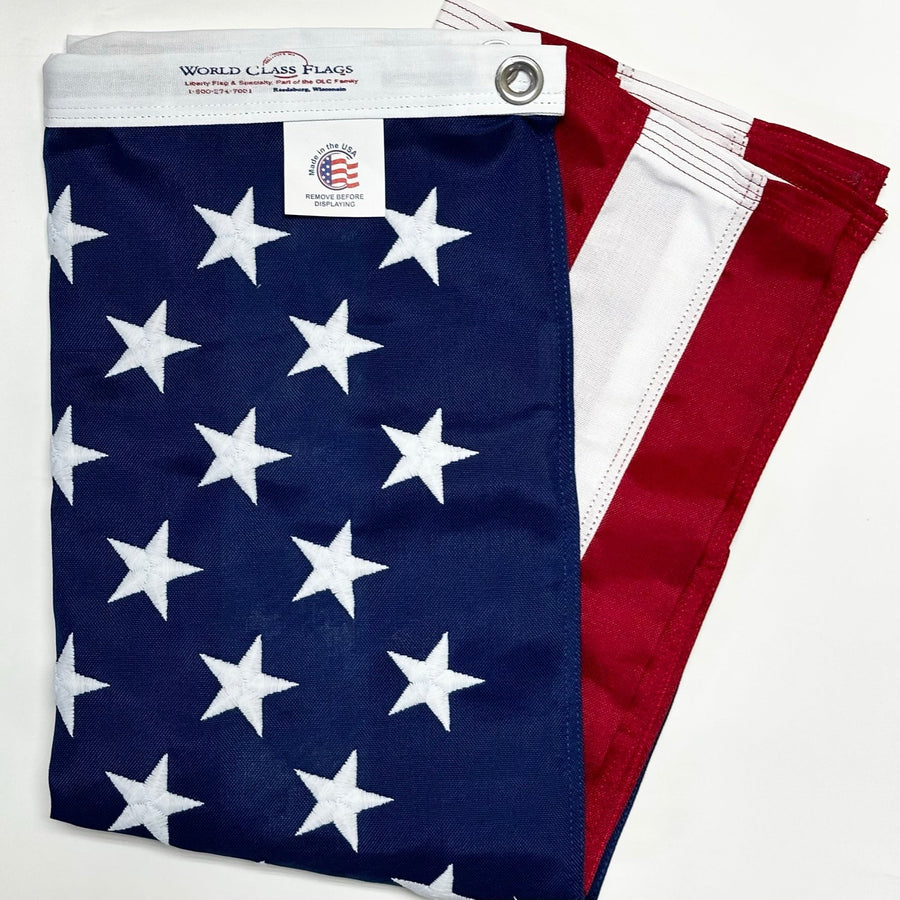 USA-made polyester American flag — product image 6