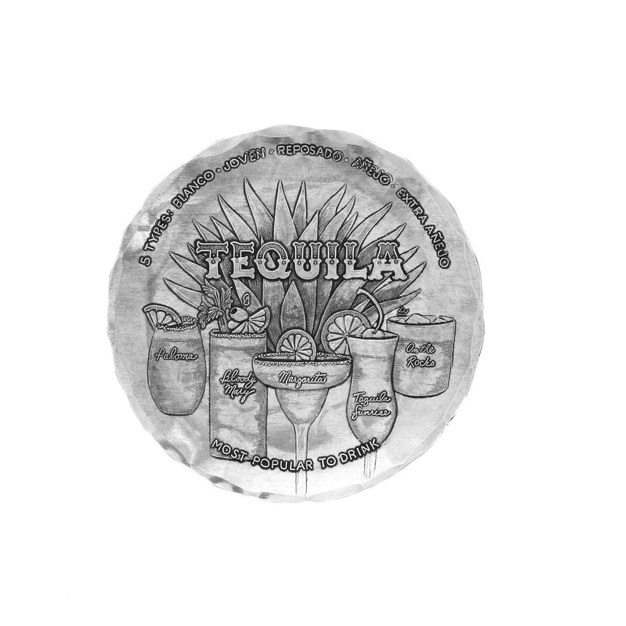 Product view of Anatomy of Tequila Coaster