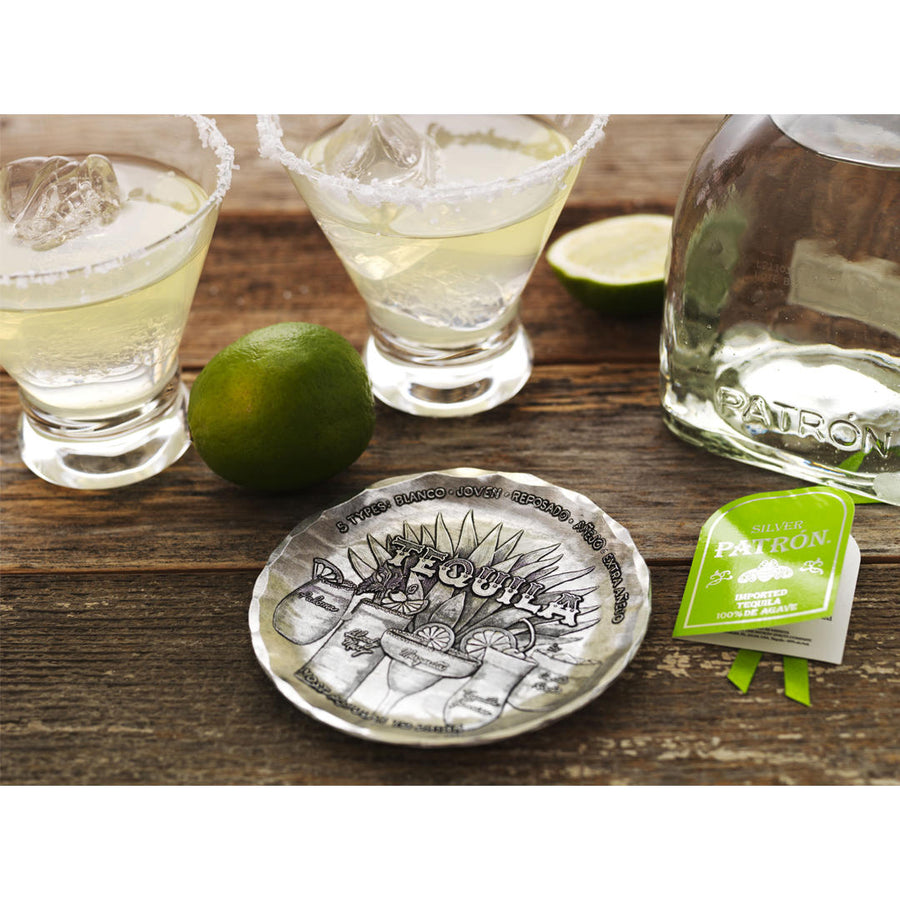 Collection display featuring Anatomy of Tequila Coaster
