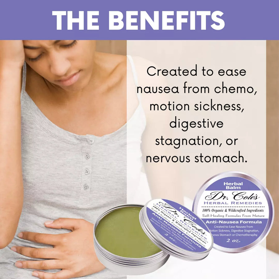 05 - Dr. Cole's Organic Anti-Nausea Herbal Balm