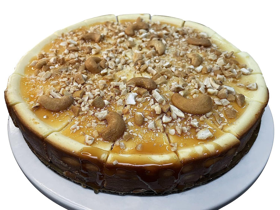 Caramel Cashew Cheesecake, 9-Inch, 2 lb