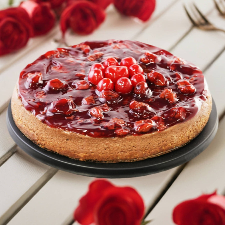Chocolate Cherry Cheesecake, 9-Inch, 2.8 lb