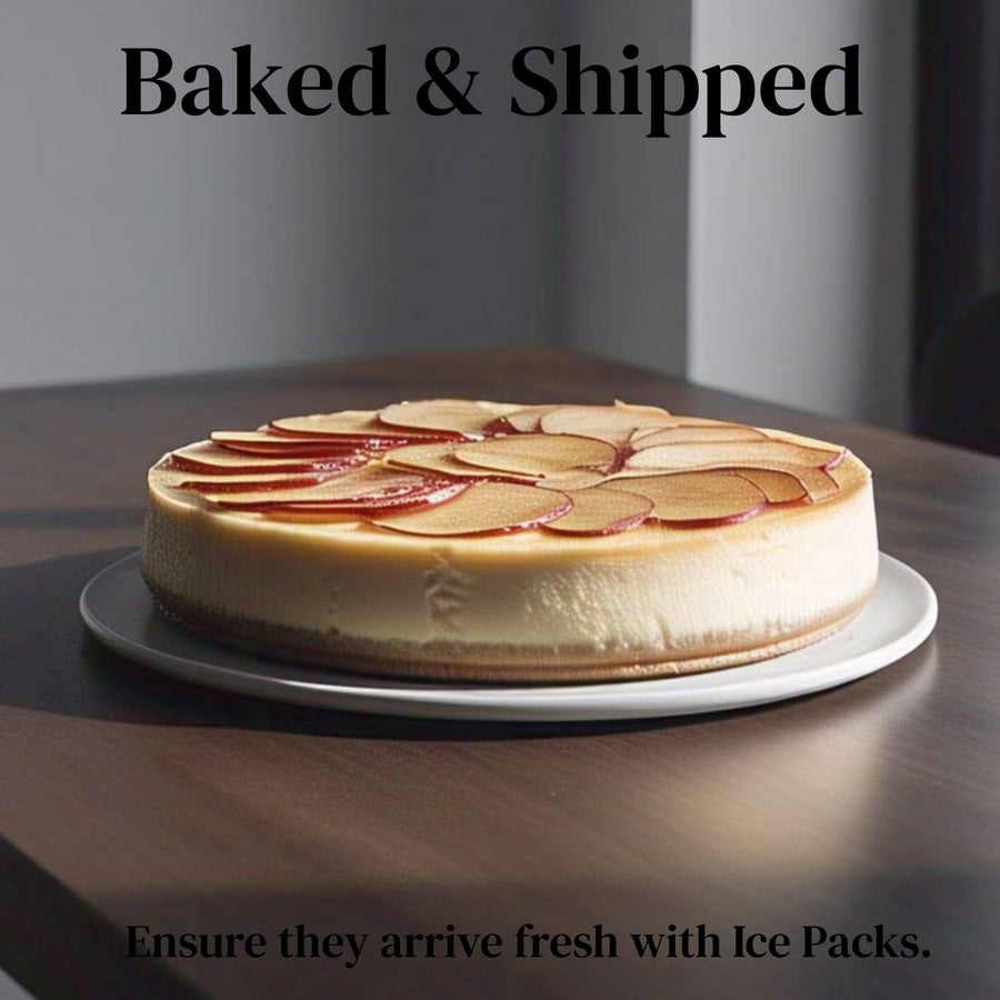 Sugar-Free & Gluten-Free Apple Cheesecake, 9-Inch, 2 lb