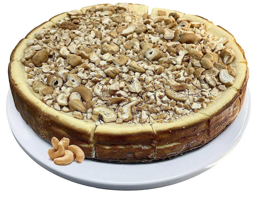 Sugar-Free & Gluten-Free Caramel Cashew Cheesecake, 9-Inch