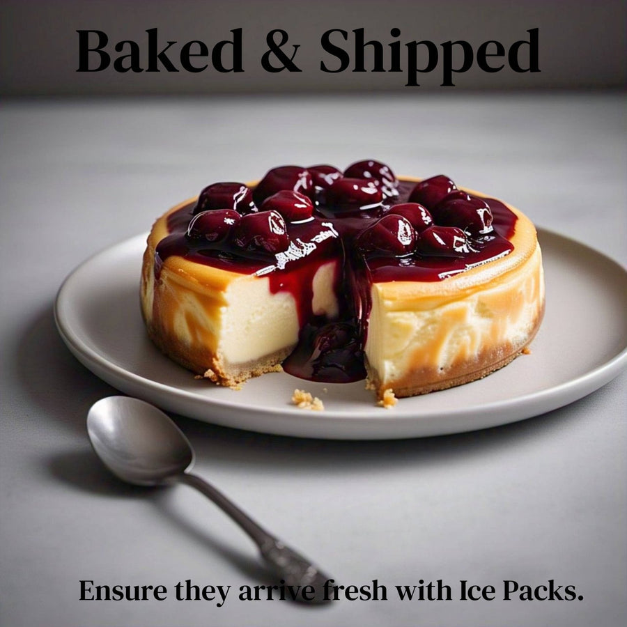 Sugar-Free & Gluten-Free Cherry Cheesecake, 9-Inch