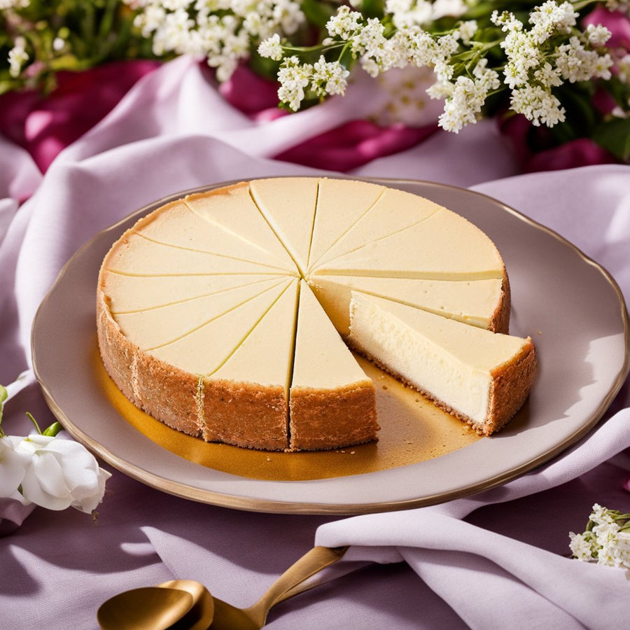 Sugar-Free & Gluten-Free New York Cheesecake, 9-Inch, 2 lb