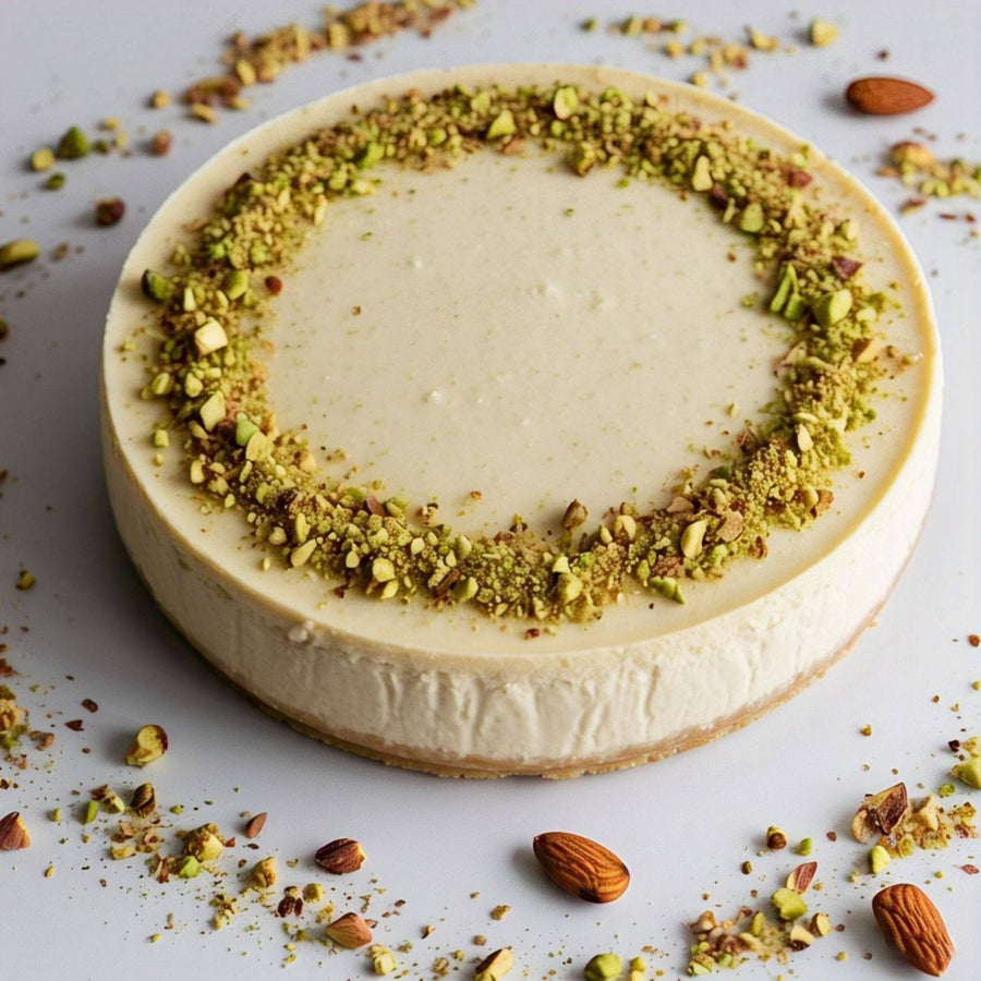 Sugar-Free Pistachio Almond Cheesecake, 9-Inch, 2 lb