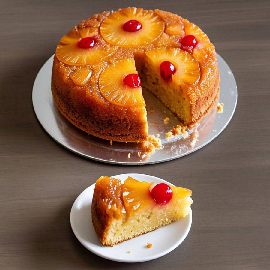Sugar-Free Pineapple Upside-Down Cake, 9-Inch