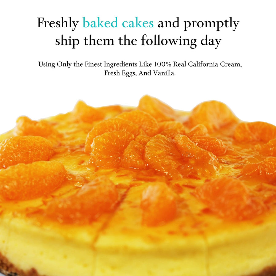 Gluten-Free Orange Cheesecake, 9-Inch, 2 lb