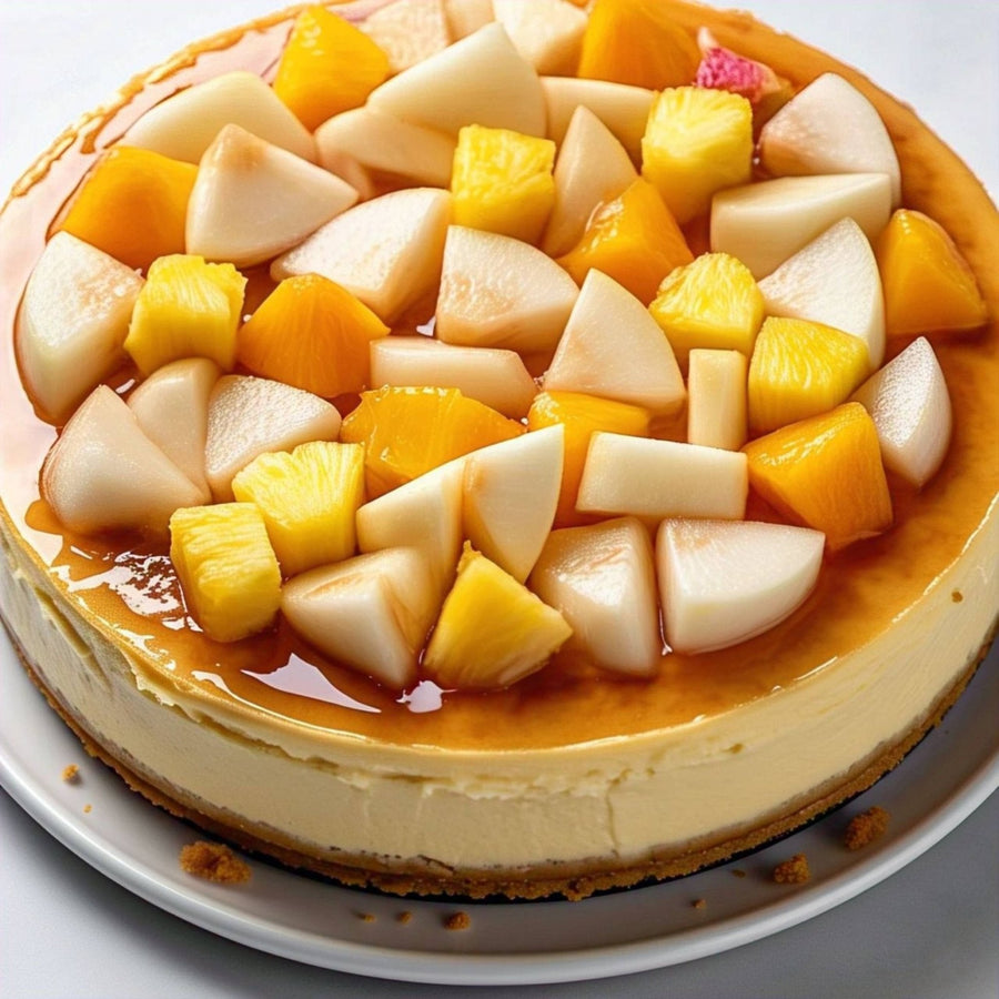 Tropical Fruit Cheesecake, 9-Inch, 2 lb