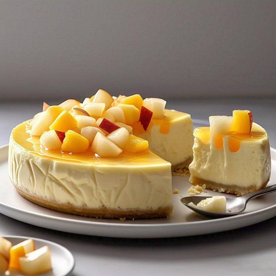 Tropical Fruit Cheesecake, 9-Inch, 2 lb