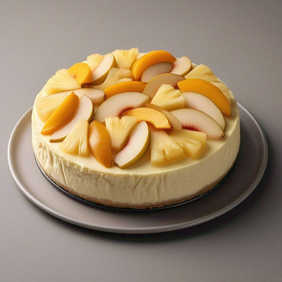 Tropical Fruit Cheesecake, 9-Inch, 2 lb