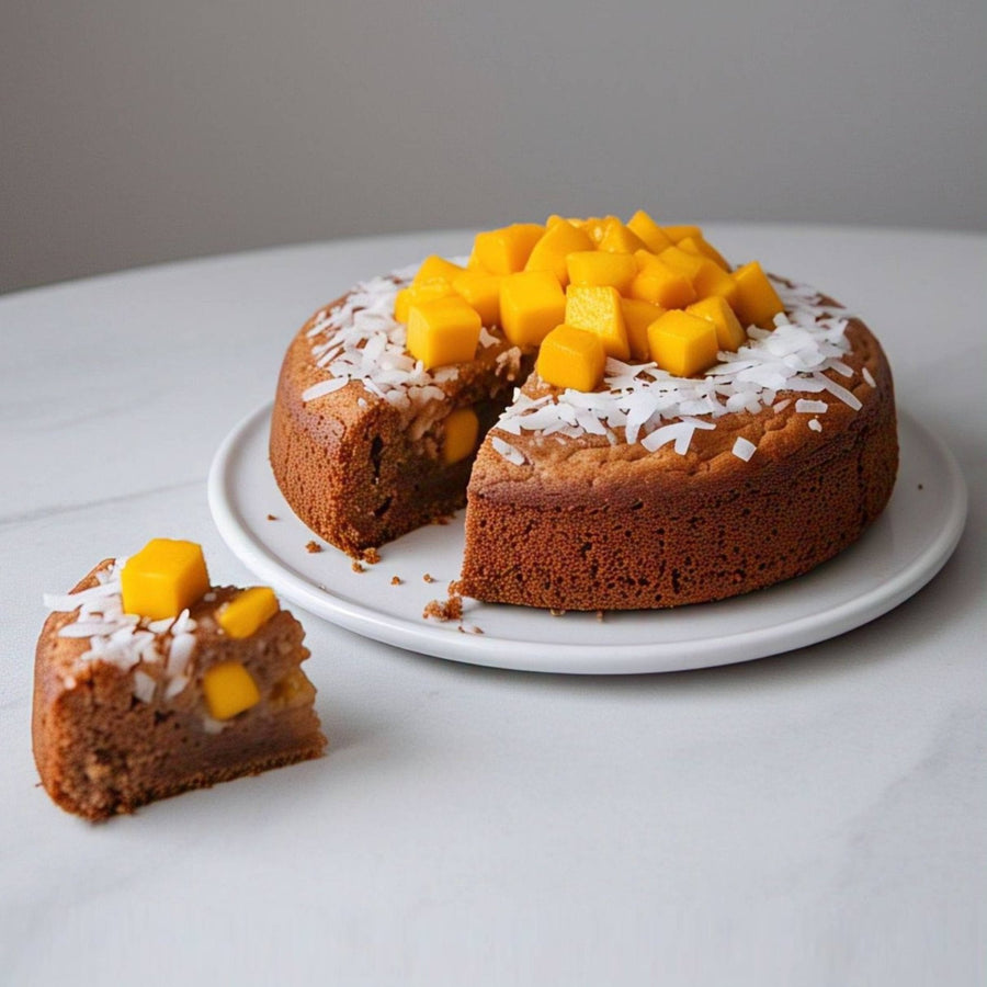 Sugar-Free Mango Coconut Cake, 2.5 lb