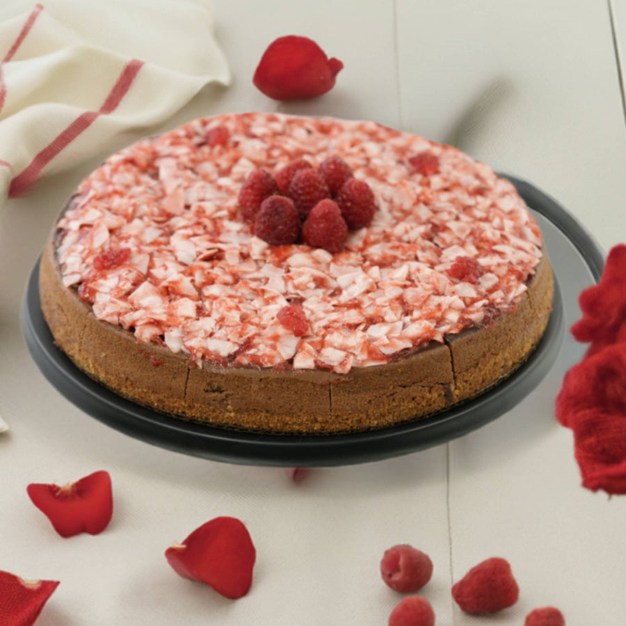 Sugar-Free Raspberry Coconut Chocolate Cheesecake, 9-Inch, 2.6 lb