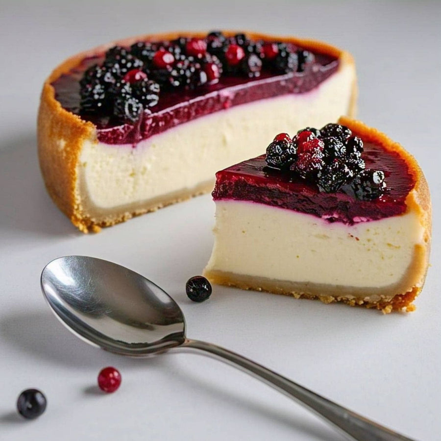 Sugar-Free Wild Berry Cheesecake, 9-Inch