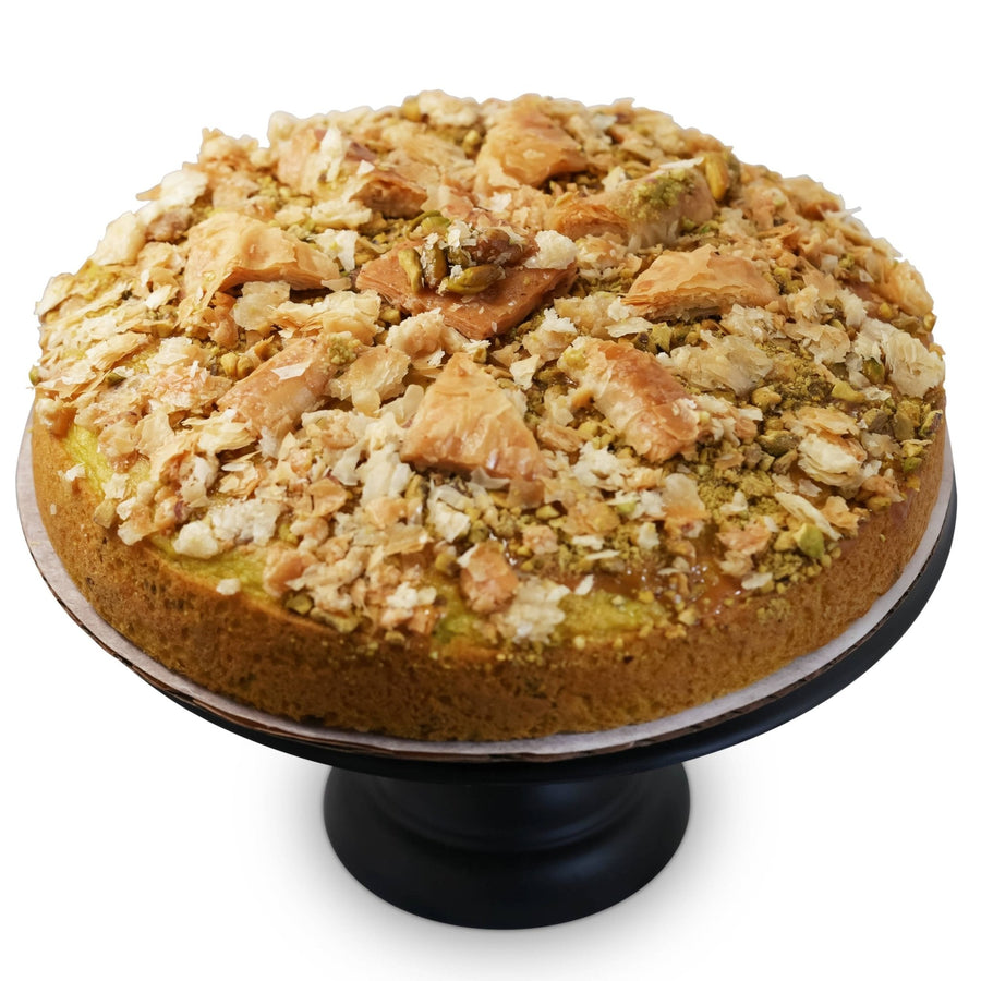 Sugar-Free Baklava Pistachio Cake, 9-Inch, 2.8 lb