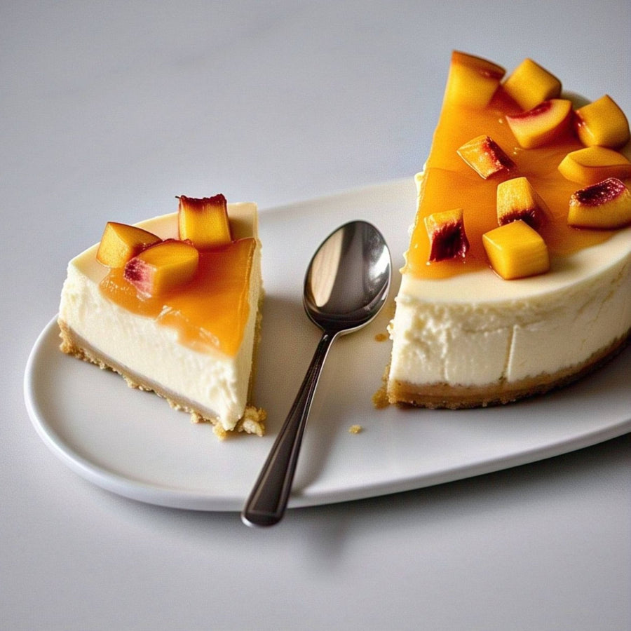 Sugar-Free California Peach Cheesecake, 9-Inch, 2.6 lb