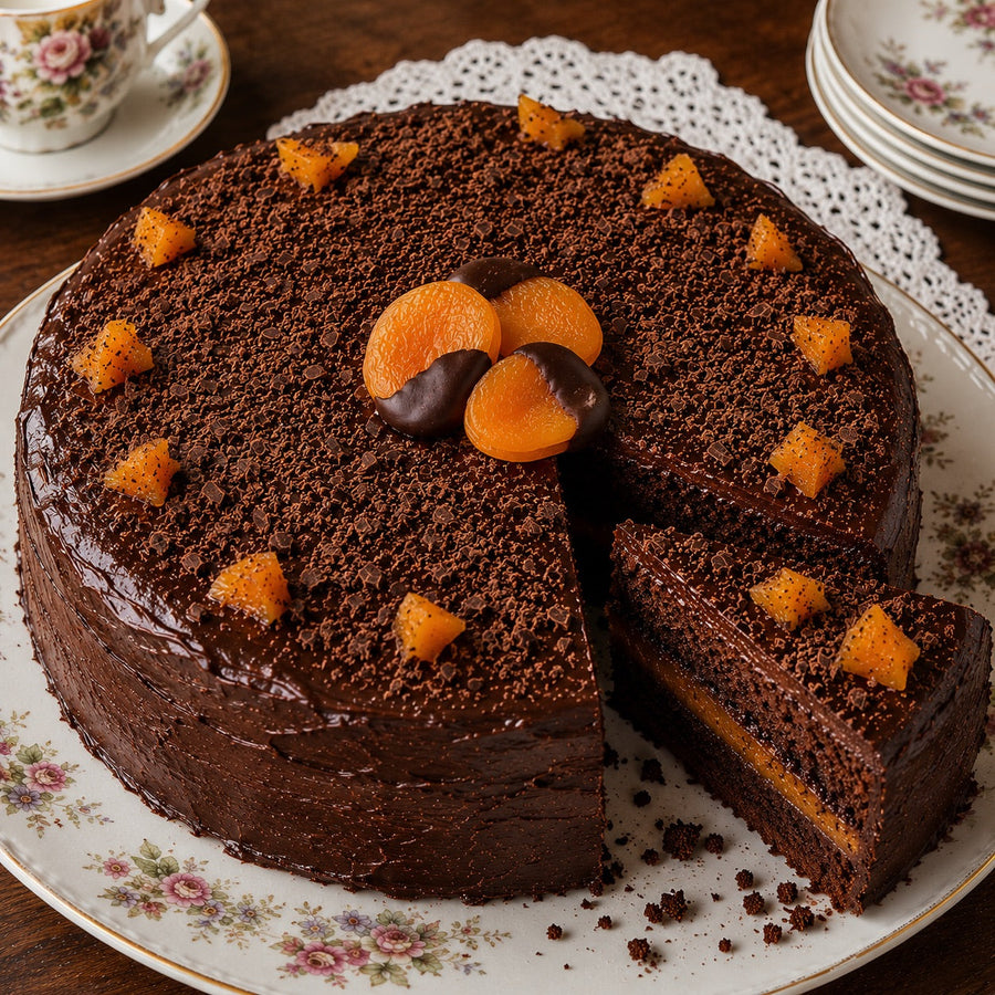 Sugar-Free Sachertorte Cake
