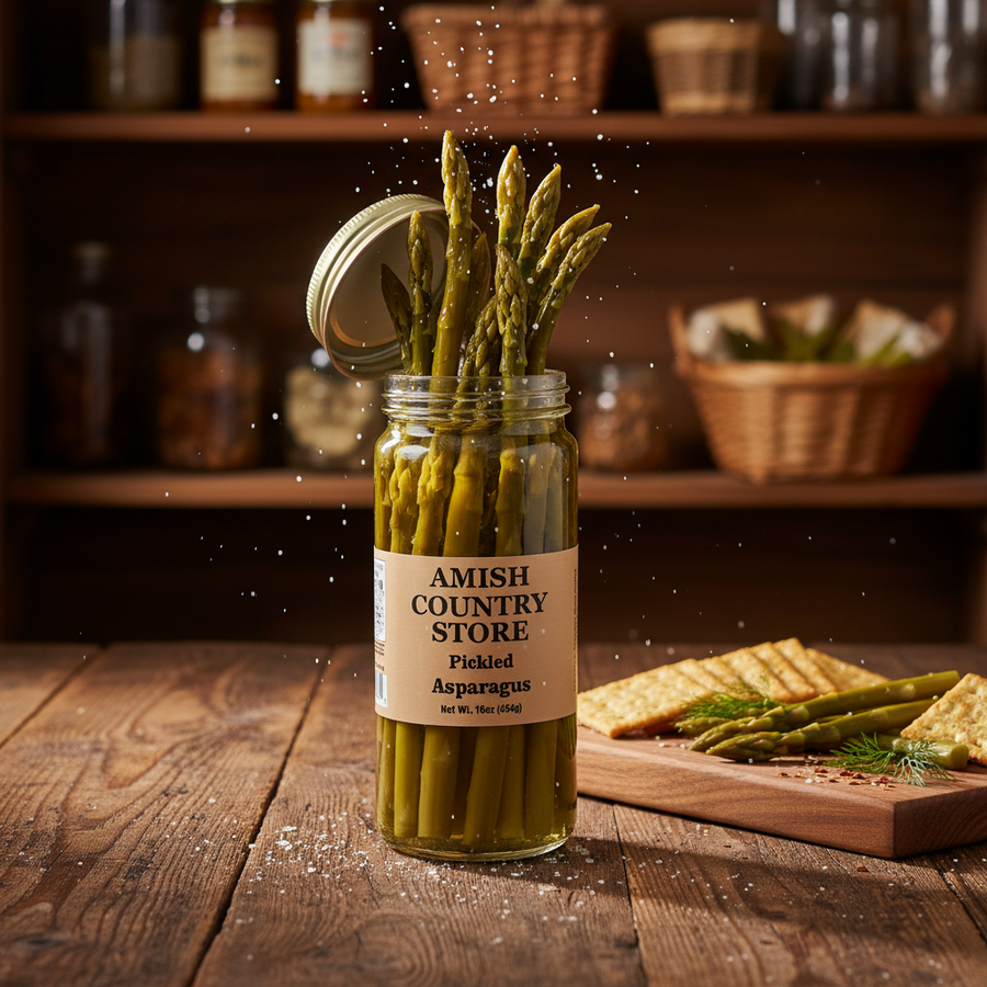 Pickled Asparagus | Old-Fashioned Country Pantry Spears | 16 oz – product image 1