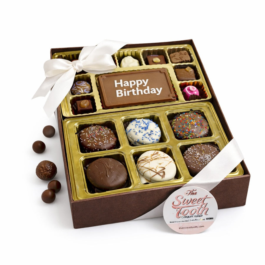 "Say It with Chocolate" Personalized Gift Box
