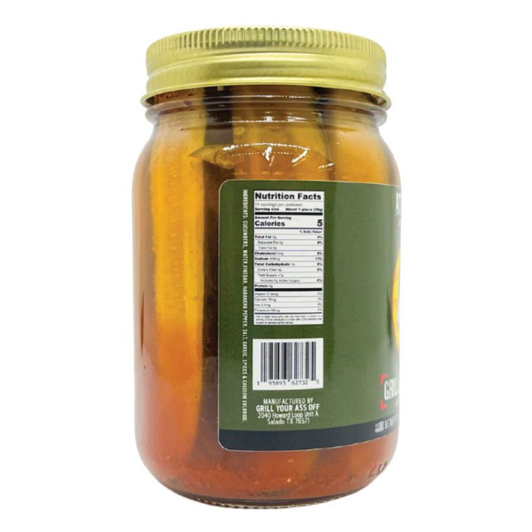 Atomic Dongs Habanero Garlic Dill Pickles — product photo 2 of 6