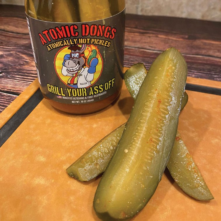 Atomic Dongs Habanero Garlic Dill Pickles — product photo 4 of 6