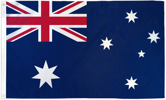 Australia flag made in USA with Union Jack Commonwealth Star and Southern Cross