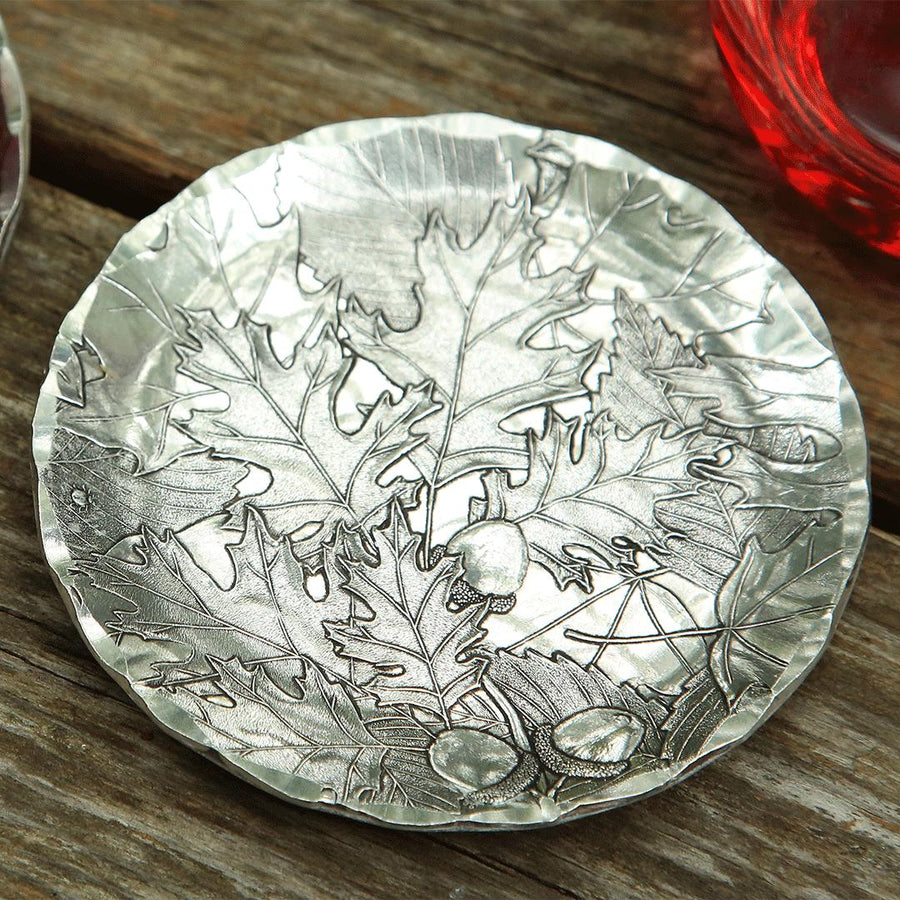 Styled display featuring Autumn Coaster- Aluminum