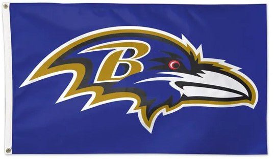 Baltimore Ravens 3' x 5' NFL team flag made in USA