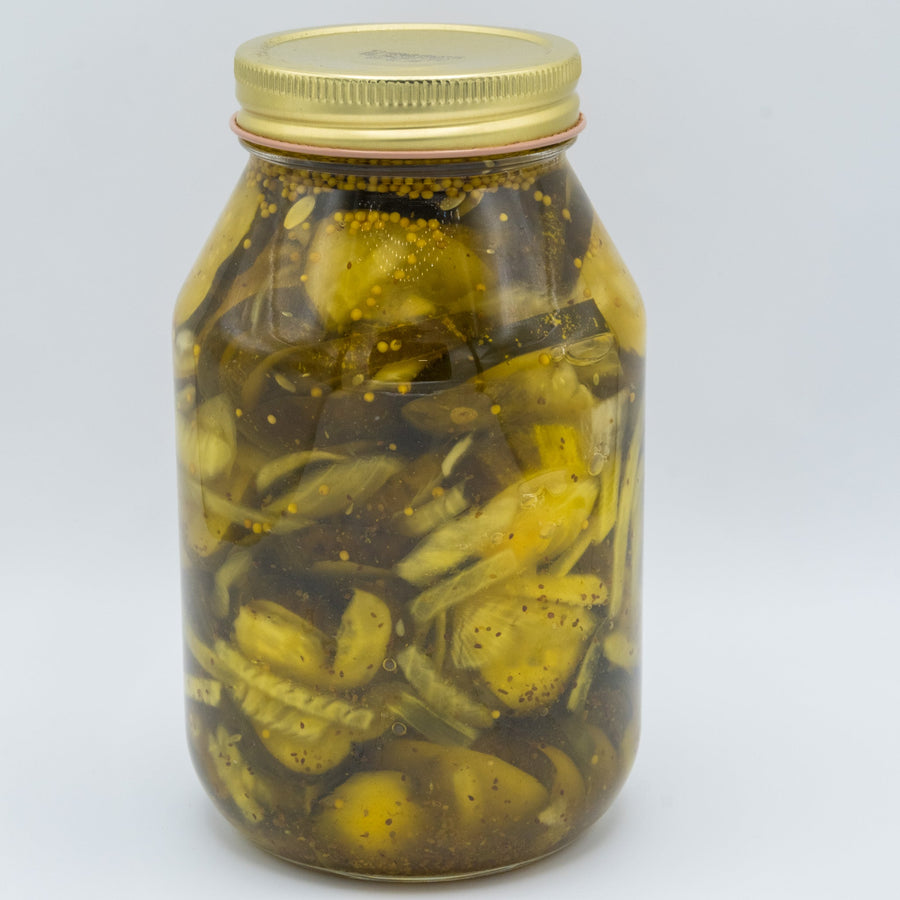 Bread & Butter Pickles package contents and rear view