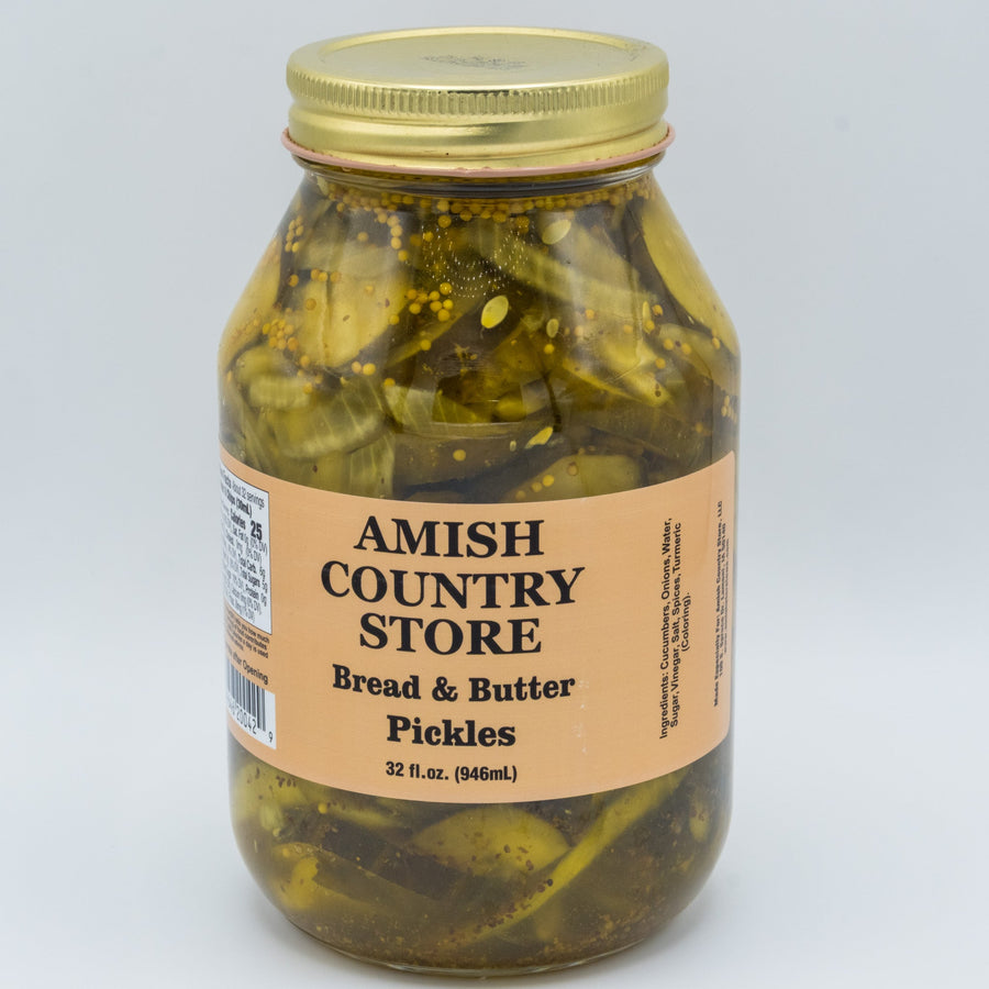 Bread & Butter Pickles package contents and rear view