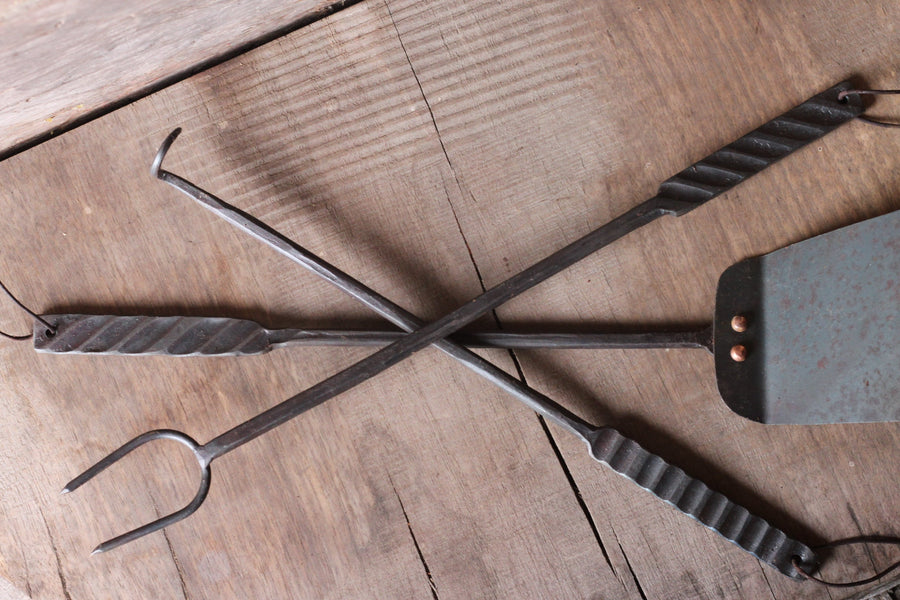 Grill-Marked BBQ Tool Set