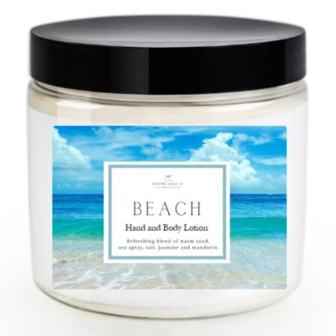 Beach Scented Hand and Body Lotion