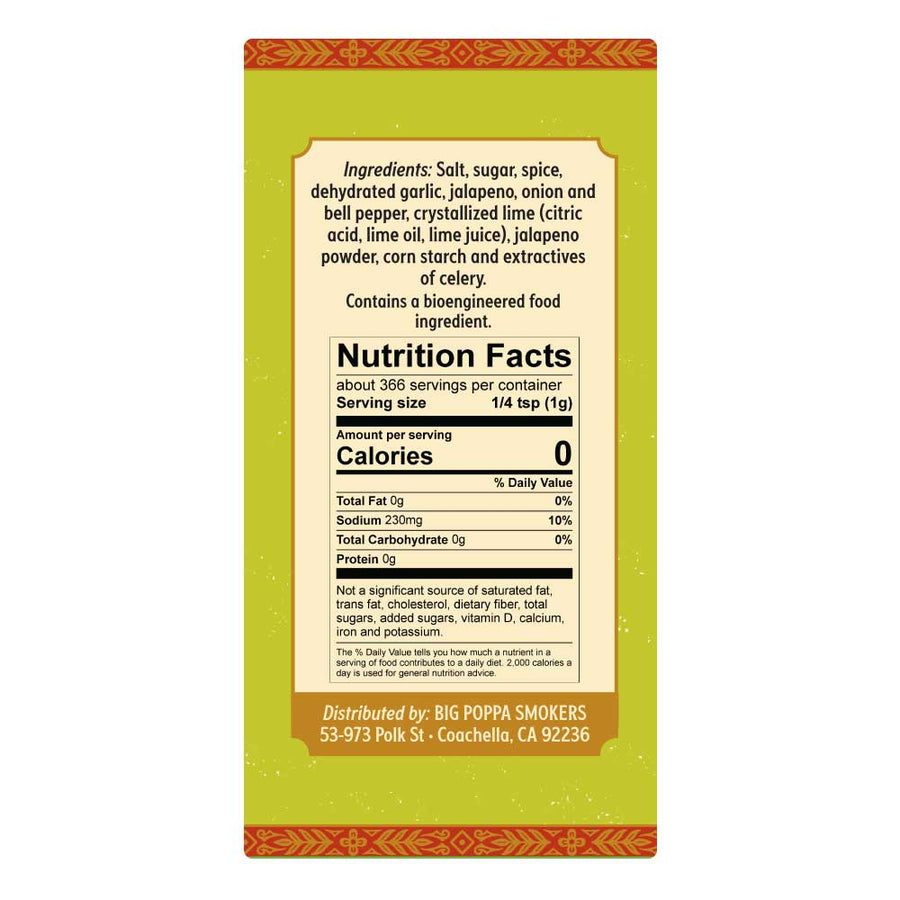Jallelujah Lime Seasoning - 12.9 oz – product image 3