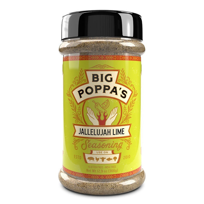 Big Poppa's Jallelujah Lime Seasoning - 12.9oz — product image