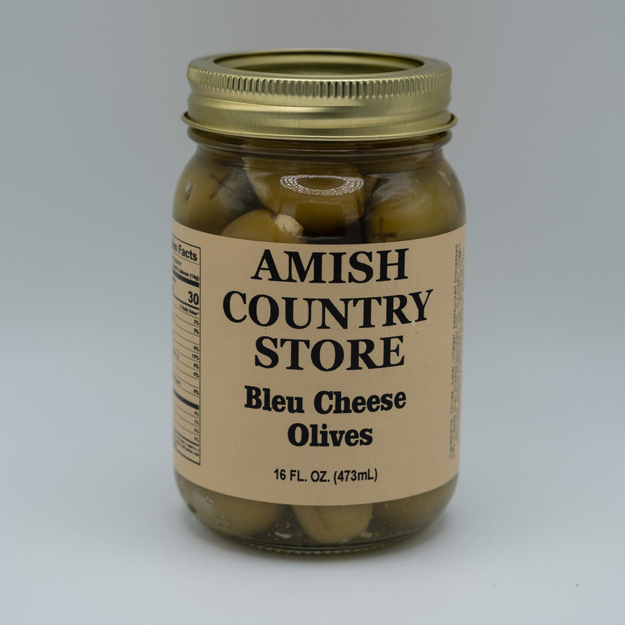 Old-Fashioned Bleu Cheese Stuffed Olives | Savory Queen Olives | 16 oz – product image 2