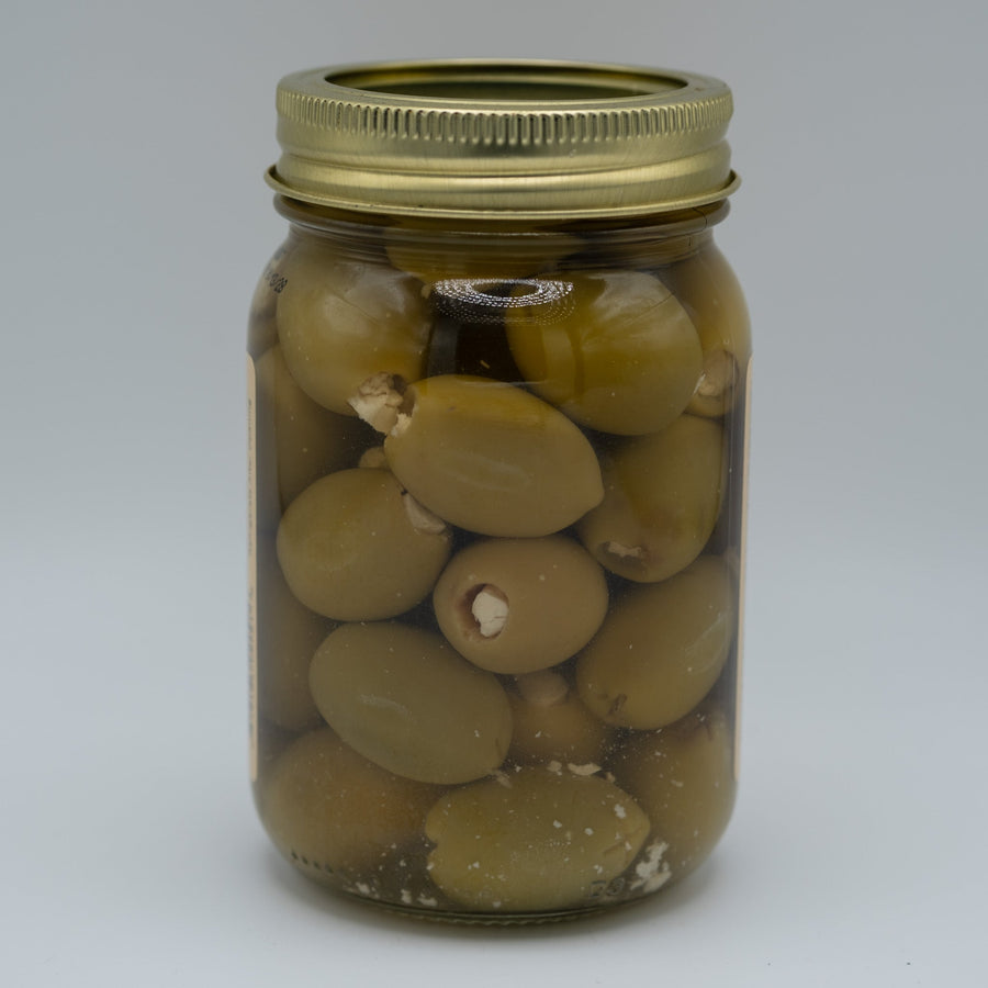 Old-Fashioned Bleu Cheese Stuffed Olives | Savory Queen Olives | 16 oz – product image 3