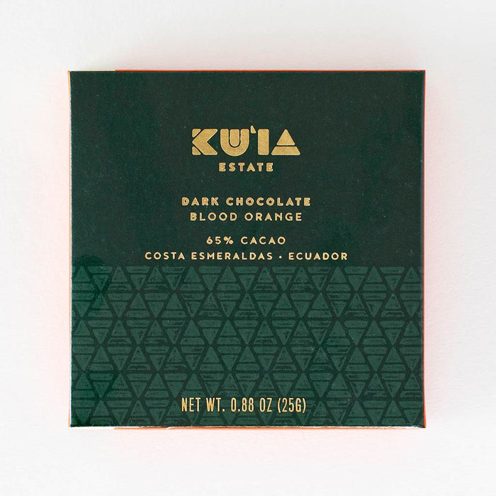 Blood Orange Dark Chocolate Bar — product image