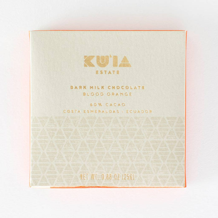 Blood Orange Dark Milk Chocolate Bar — product image