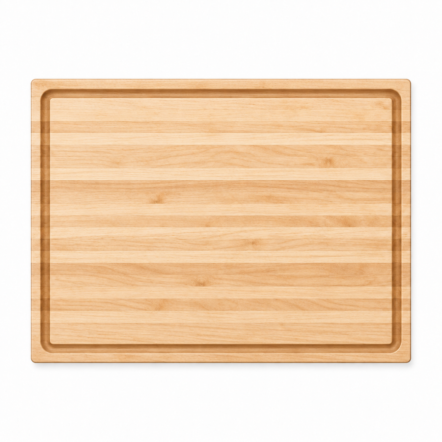 20 × 15 Maple / Top Juice Groove / No Handles - top view